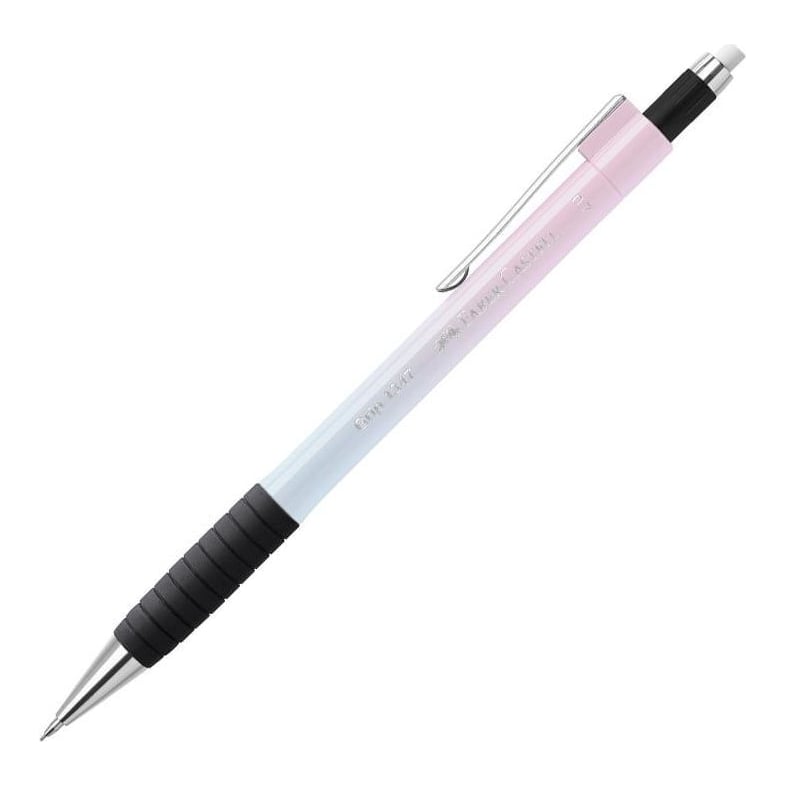 Creion Mecanic 0.7 Mm Bleu-roz Grip 1347 Flow Faber-castell
