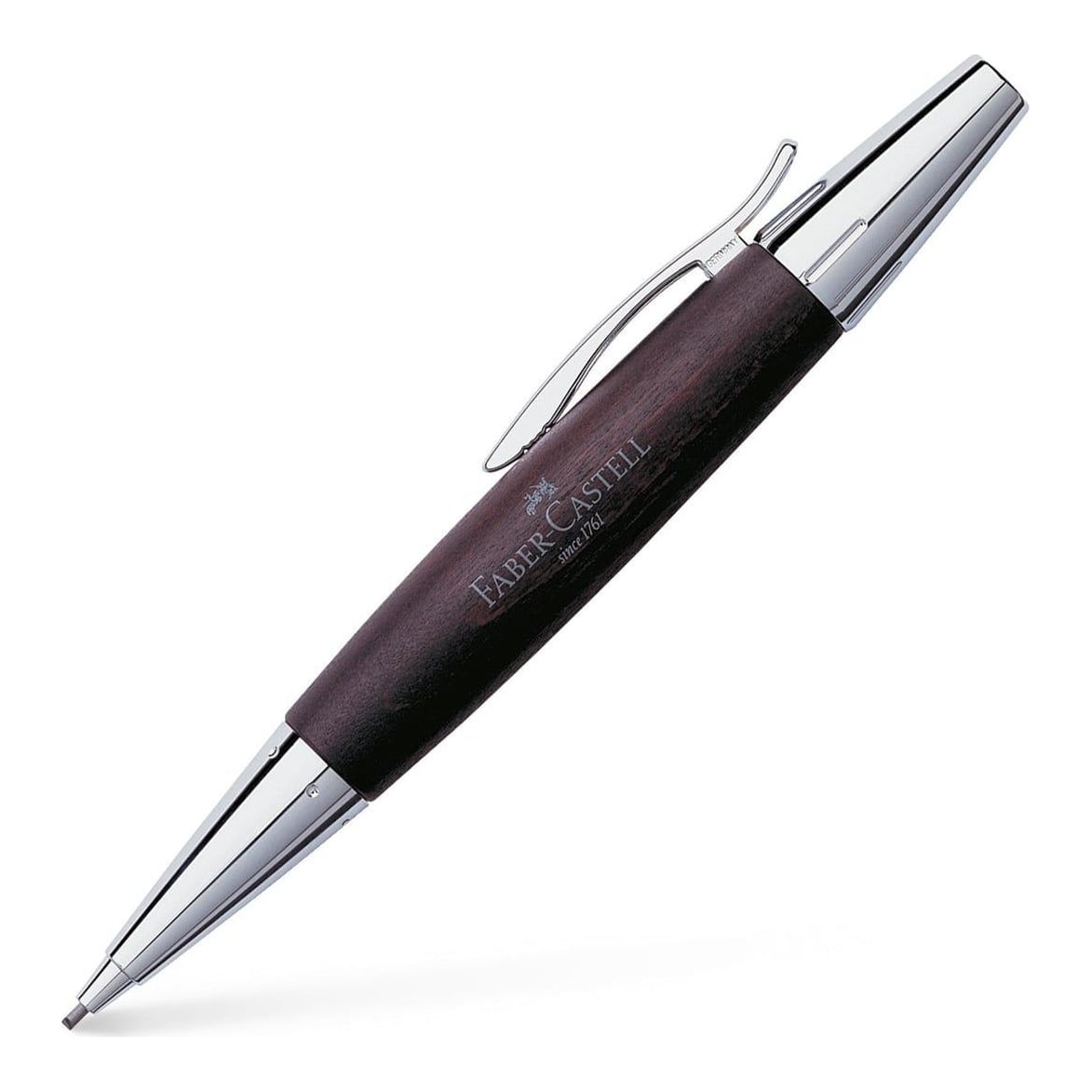 Creion Mecanic 1.4 Mm E-motion Pearwood/Maro Inchis Faber-castell