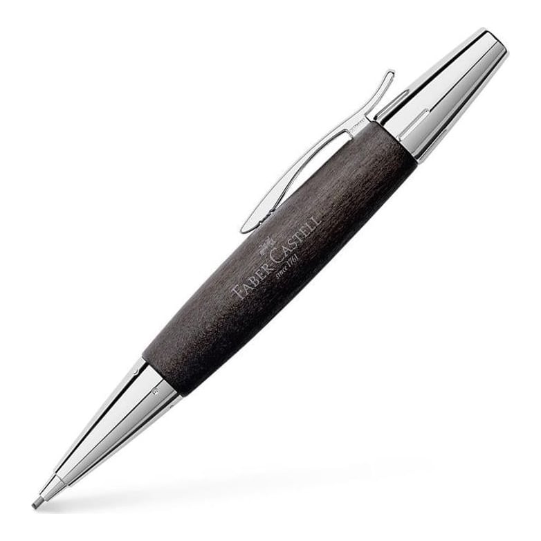 Creion Mecanic 1.4 Mm E-motion Pearwood/Negru Faber-castell