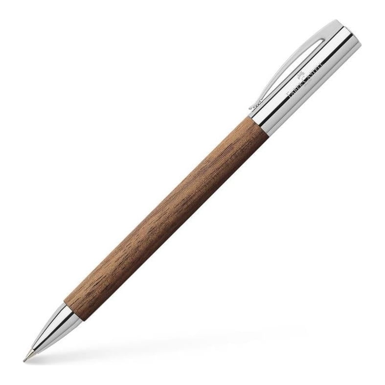 Creion Mecanic Ambition Walnut Wood Faber-castell