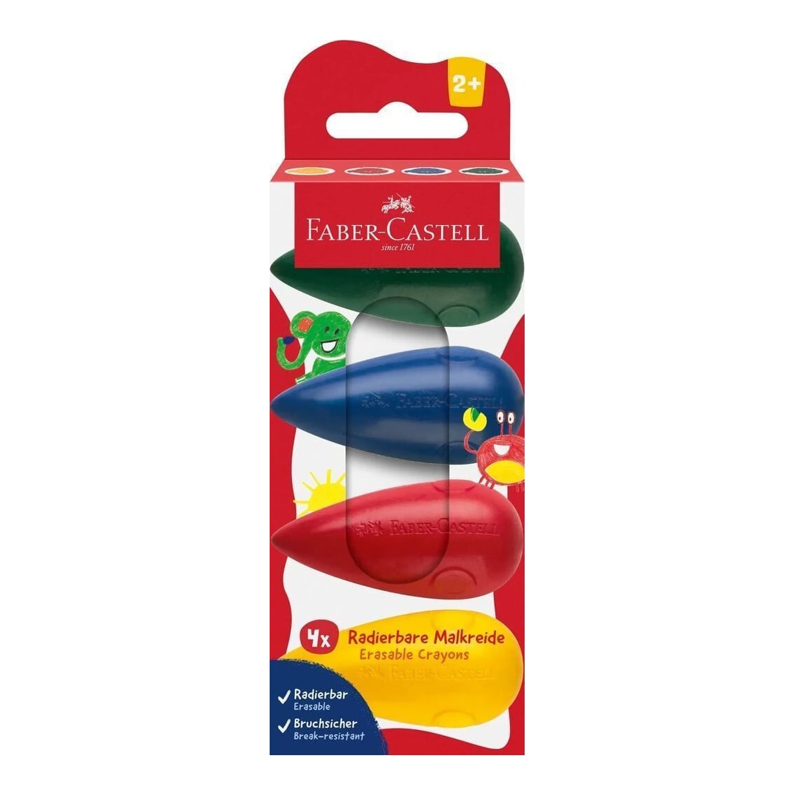Creioane Cerate Model Bulb Set 4 Buc Faber-castell