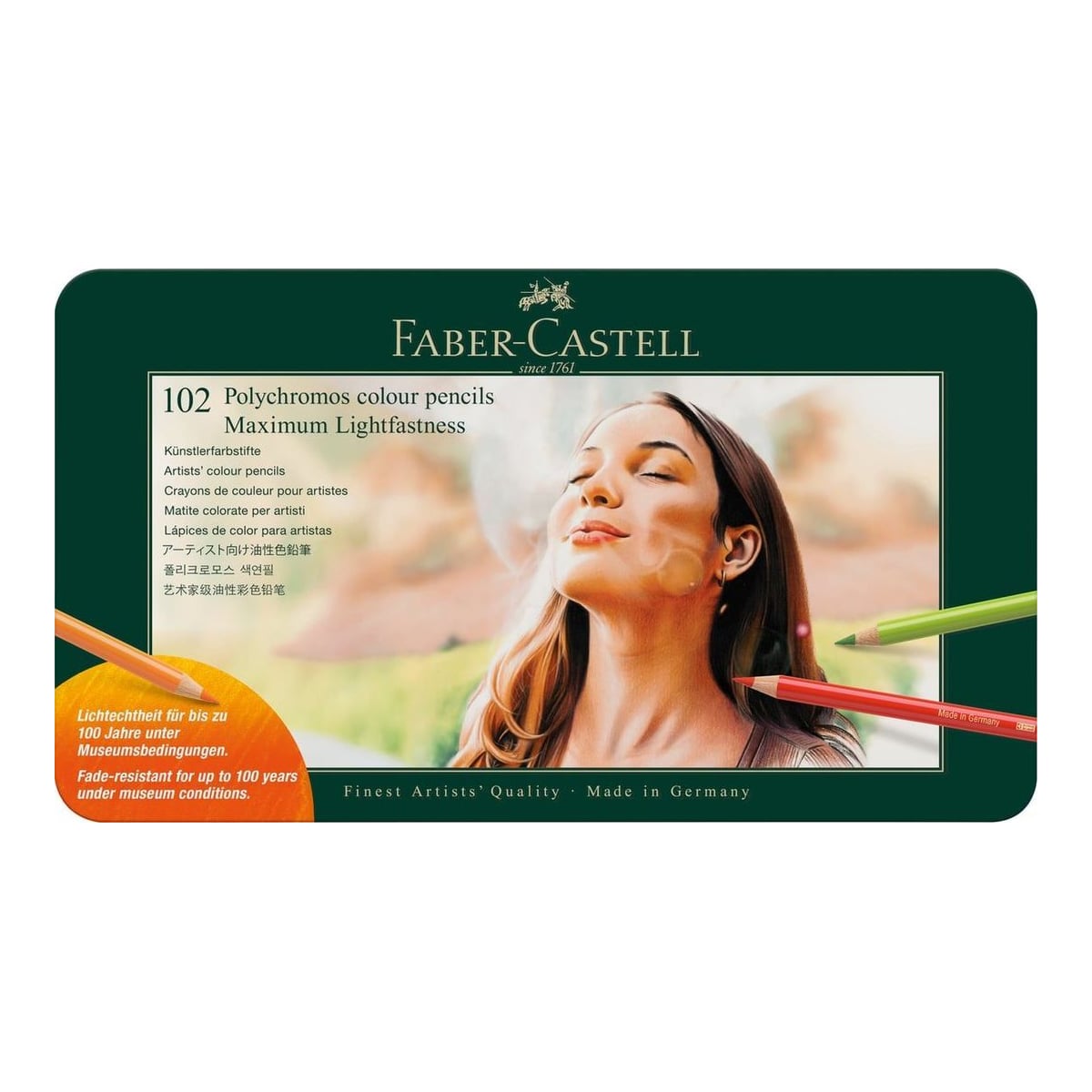 Creioane Colorate 102 Culori Polychromos Faber-castell