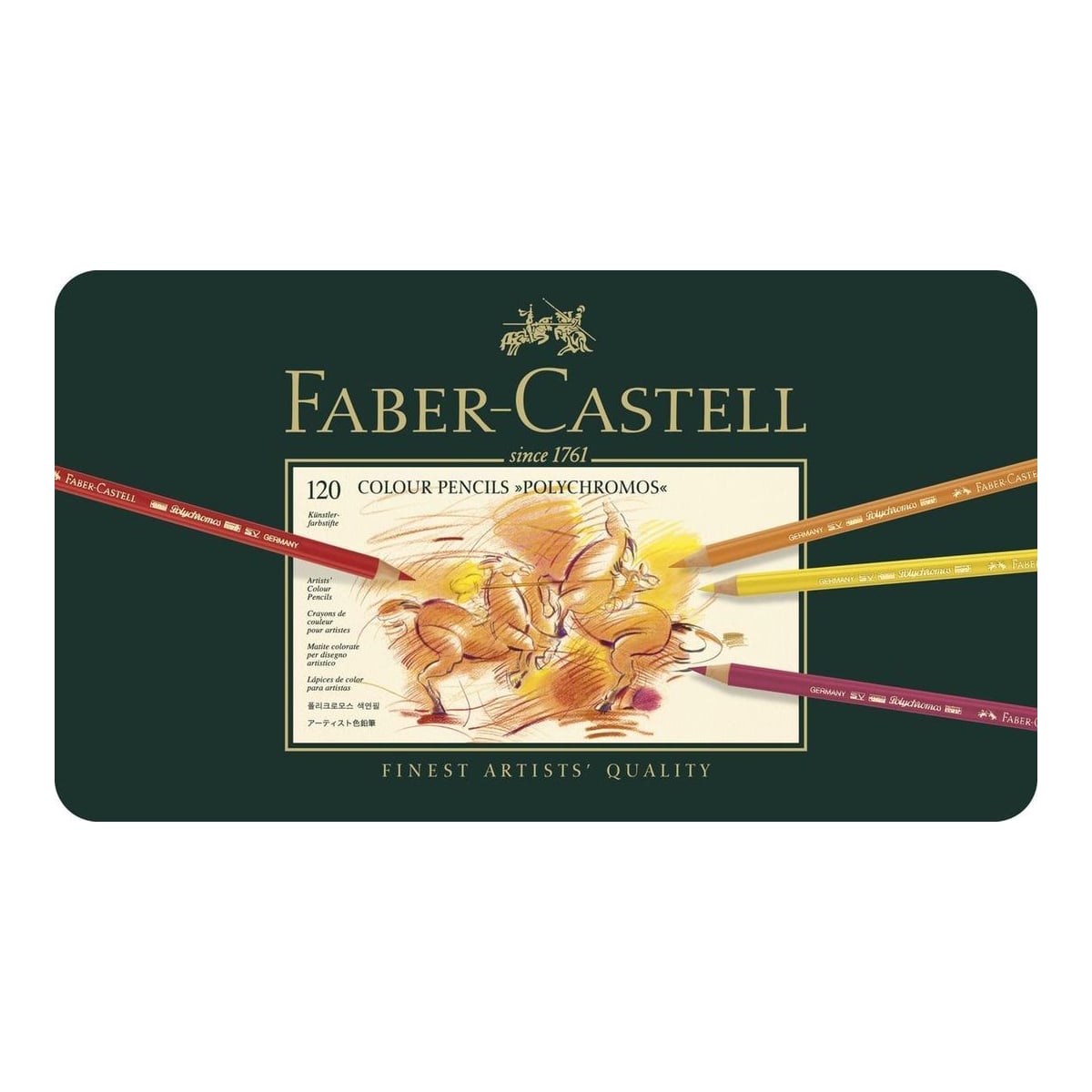 Creioane Colorate 120 Culori Polychromos Faber-castell