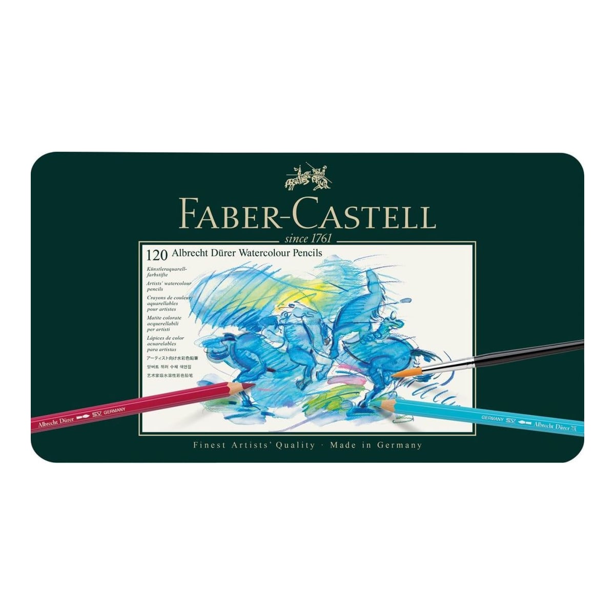 Creioane Colorate Acuarela 120 Buc A. Durer Faber-castell