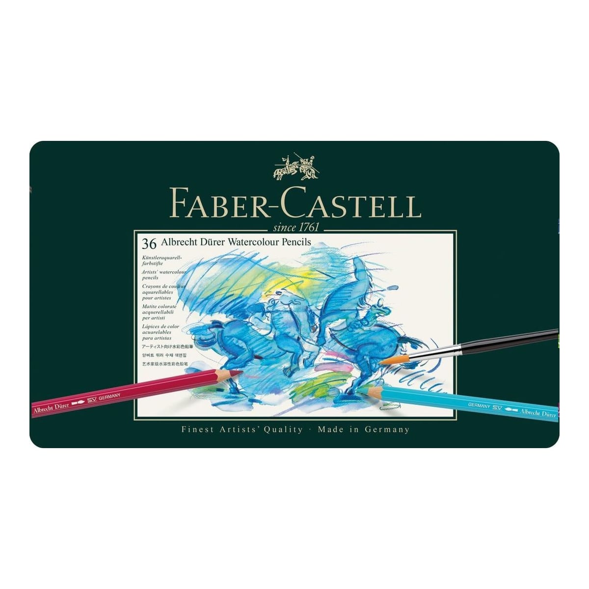 Creioane Colorate Acuarela 36 Culori A. Durer Faber-castell