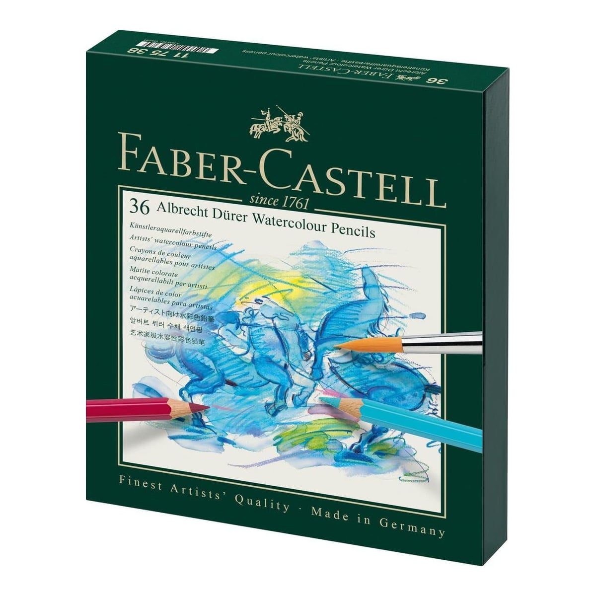 Creioane Colorate Acuarela 36 Culori Studio Durer Faber-castell