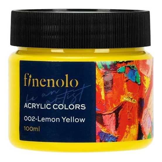 Culori Acrilice 100ML Galben Lamaie Finenolo Deli