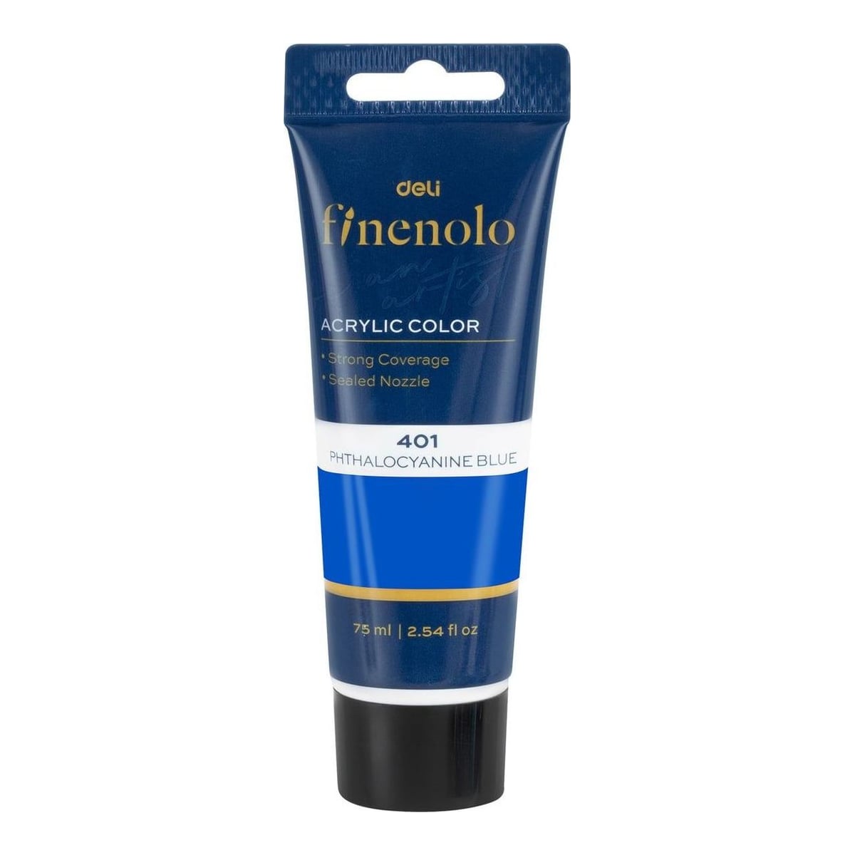 Culori Acrilice 75ML Albastru Cyan Deli