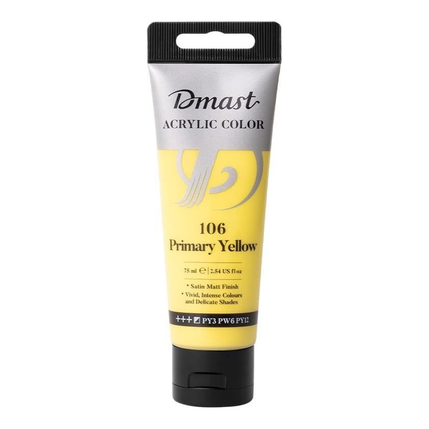 Culori Acrilice Profesionale 75ML Galben Primar 106 Dmast By Pebeo