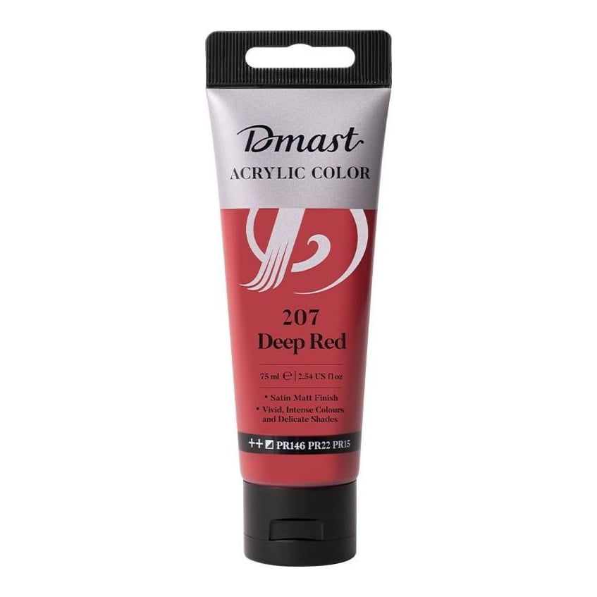 Culori Acrilice Profesionale 75ML Rosu Intens 207 Dmast By Pebeo