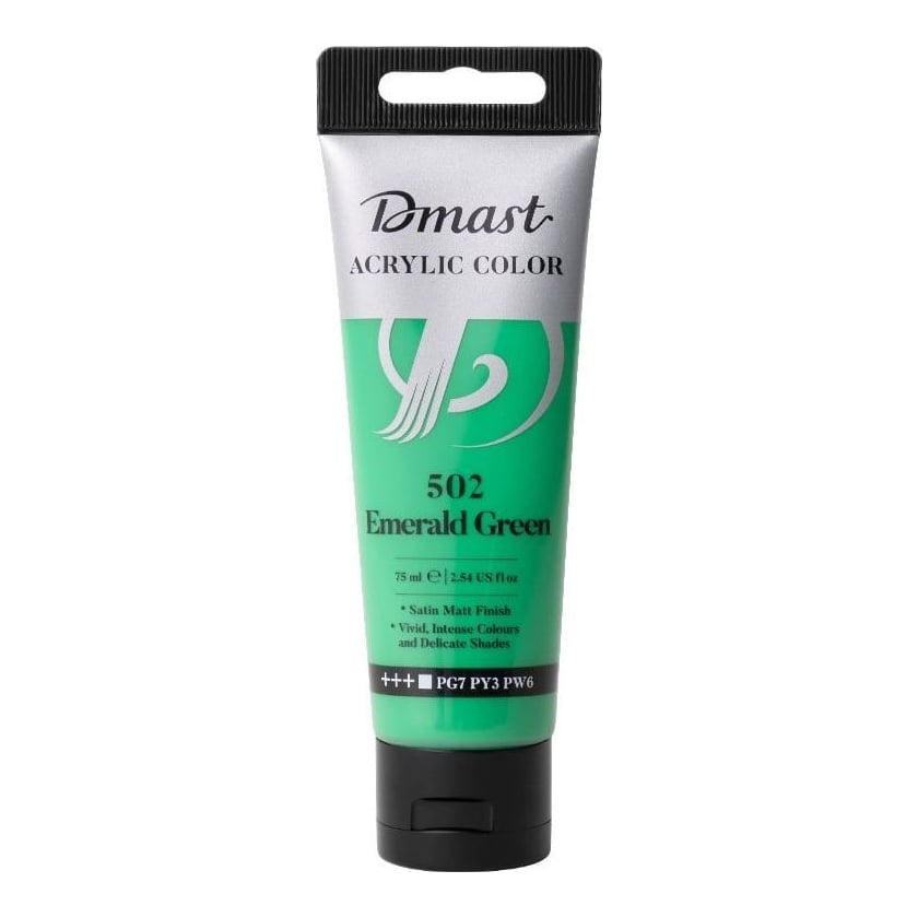 Culori Acrilice Profesionale 75ML Verde Smarald 502 Dmast By Pebeo