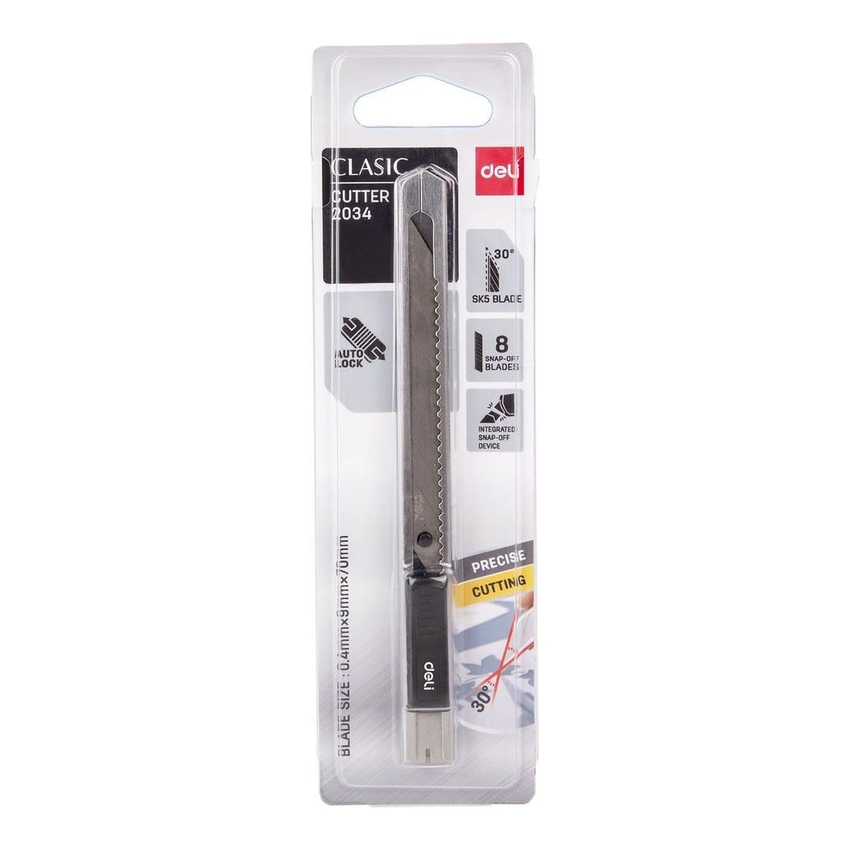Cutter Mic Metalic Lama In Unghi De 30 Grade Deli