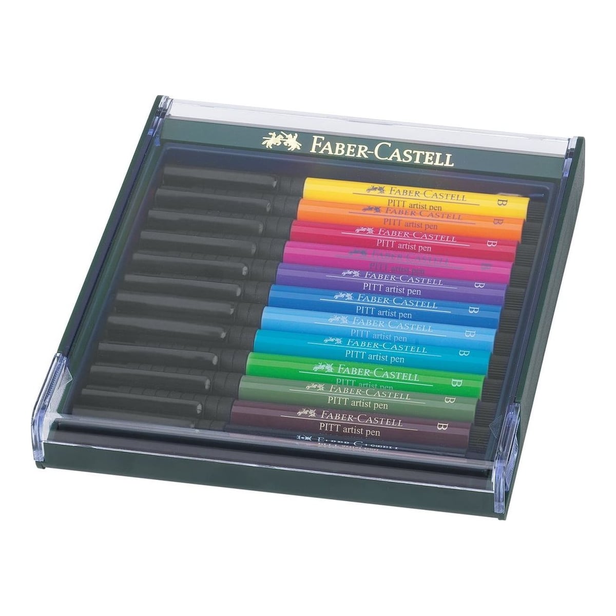Cutie 12 Culori Pitt Artist Pen Nuante Basic Faber-castell