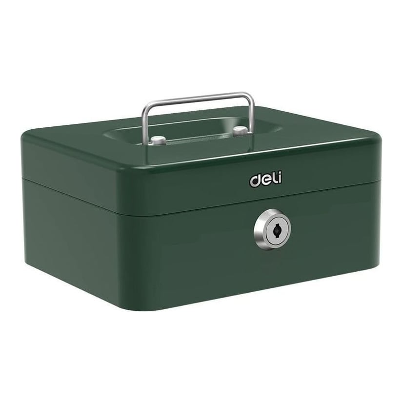 Cutie Valori Metal 9*20*16 Cm Verde Deli