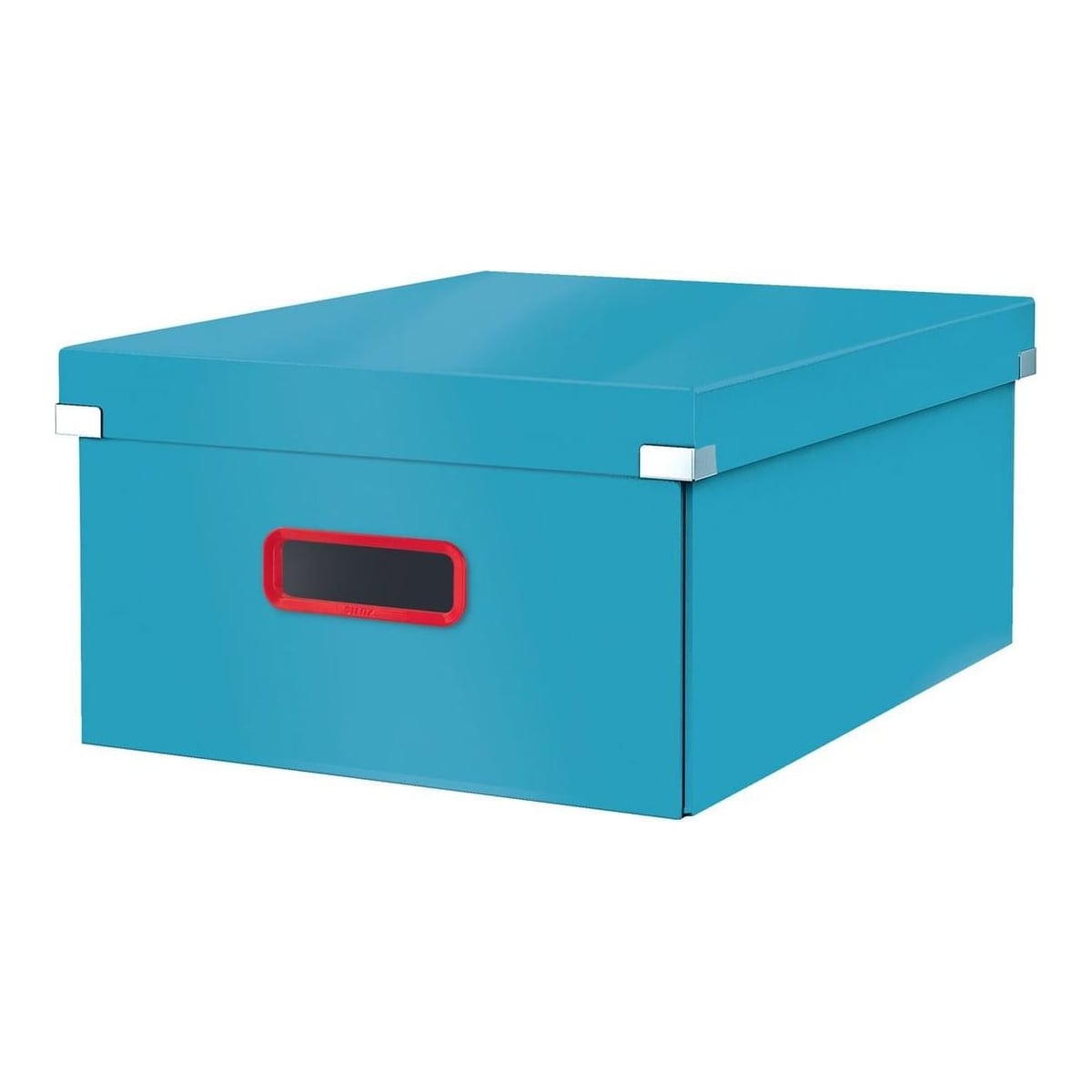 Cutie Depozitare Cu Capac Si Maner Pliabila 36 X 20 X 48 Cm Albastru Celest Leitz