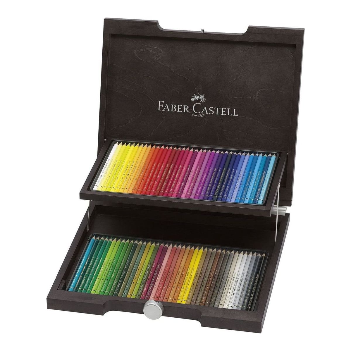 Cutie Lemn 72 Creioane Colorate Polychromos Faber-castell
