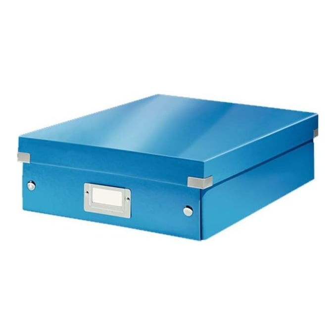 Cutie Organizer Medie Albastra Click&store Leitz