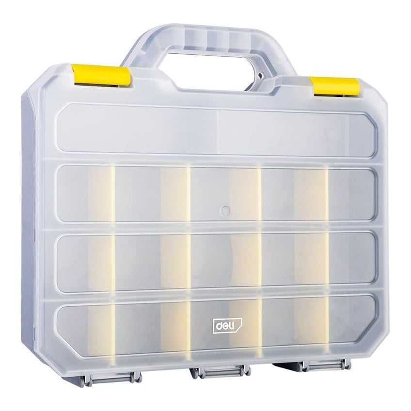 Cutie Plastic Medie 315X280X60 Mm Pt Depozitare Scule Deli