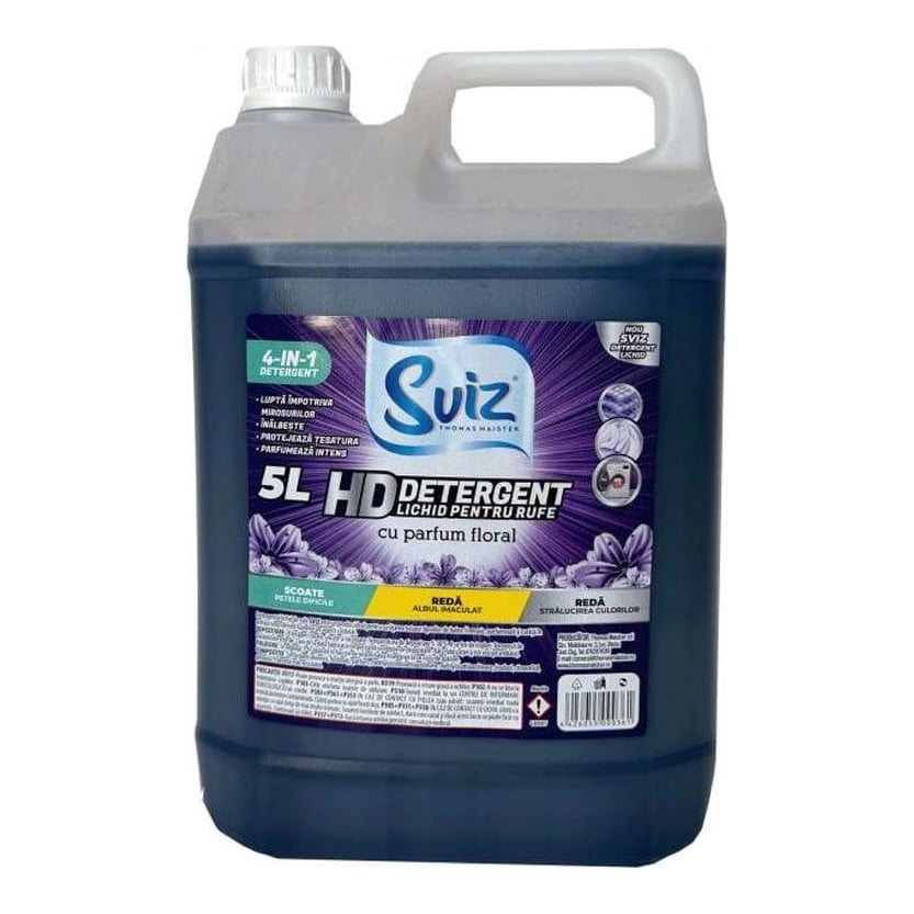 Detergent Rufe Lichid Automat 5L Svisreiniger