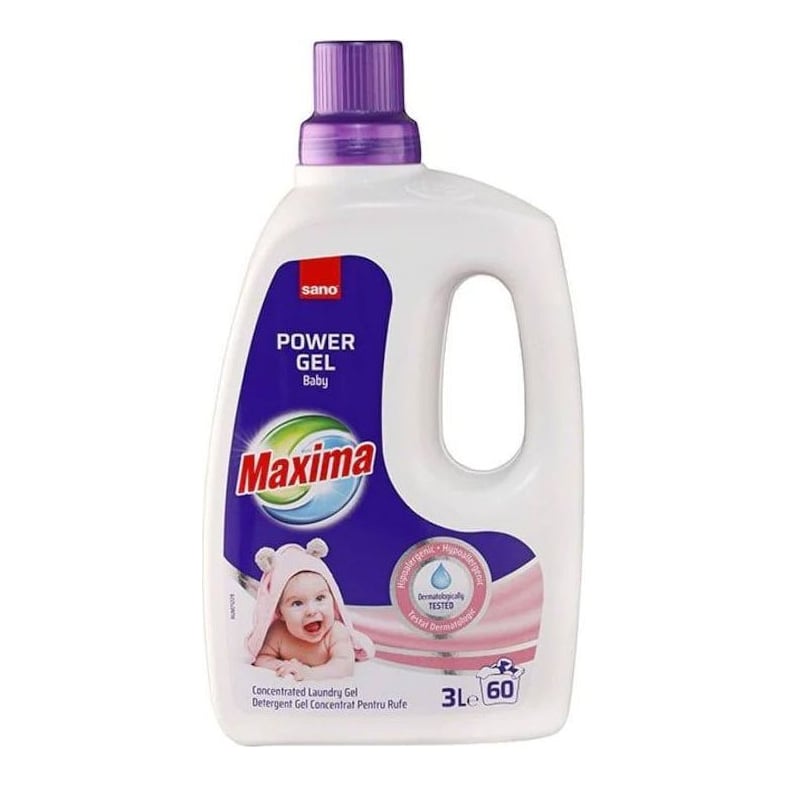 Detergent Rufe Lichid Baby 3L Sano Maxima