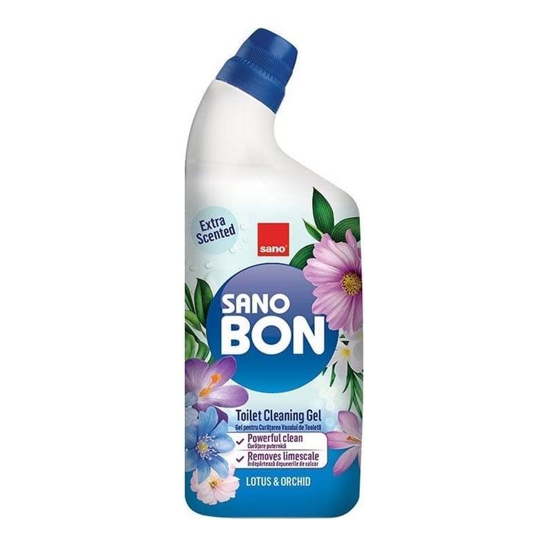 Detergent Toaleta Lotus & Orhidee 750ML Sano Bon