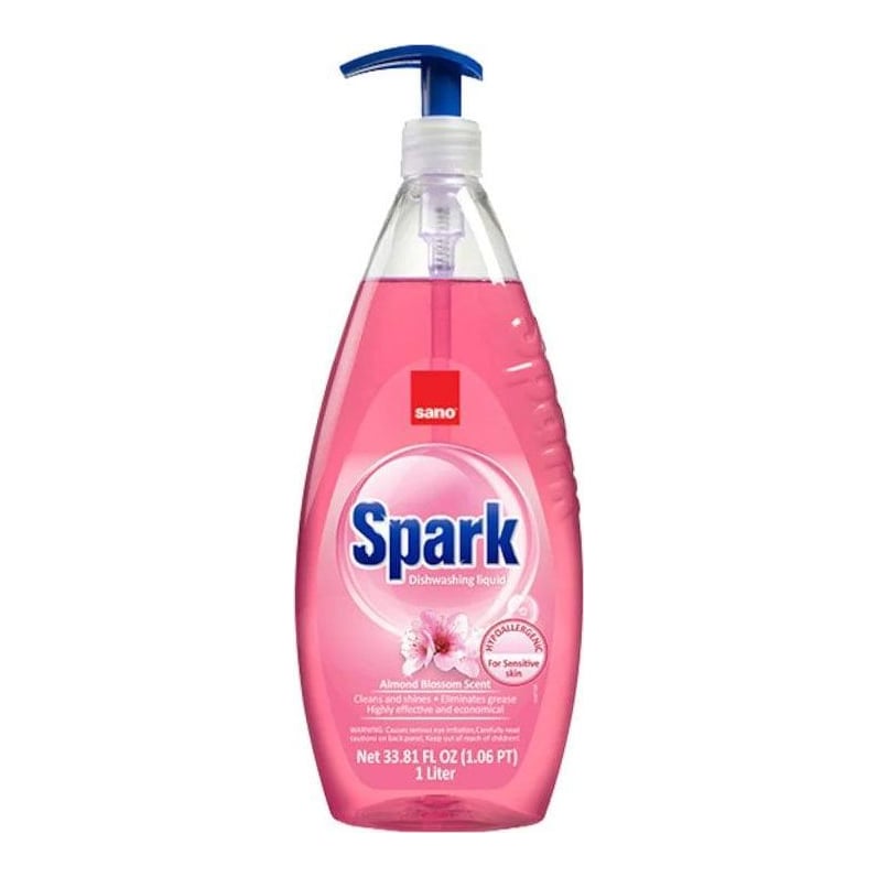 Detergent Vase Migdale Cu Pompita 1L Sano Spark