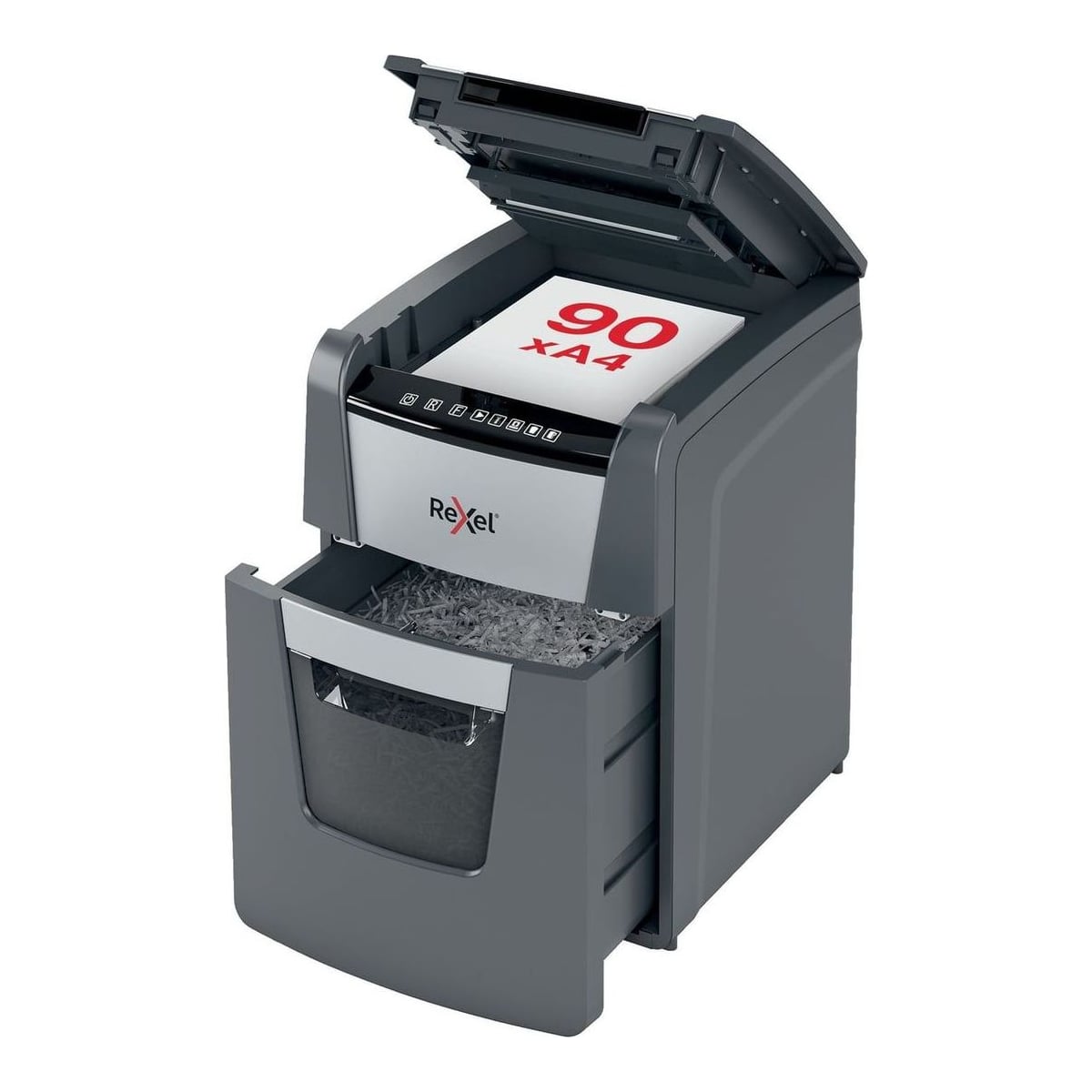 Distrugator Automat Optimum 90X P4 Cross Cut 90 Coli Rexel