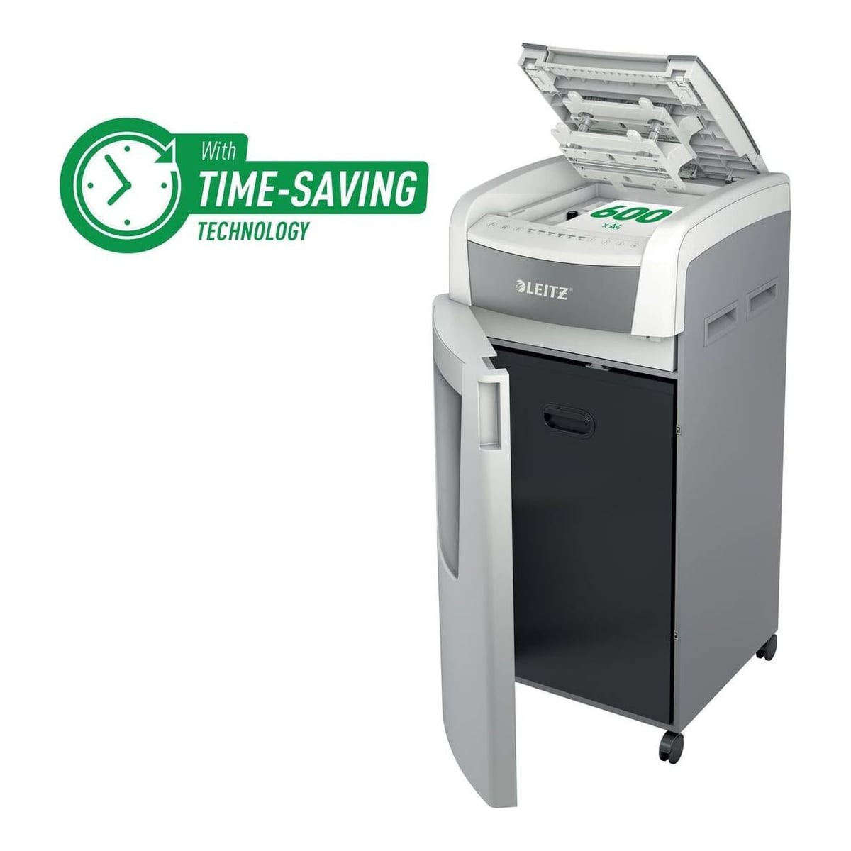 Distrugator Automat Doc Iq Office Cross-cut 600 Coli P4 Leitz