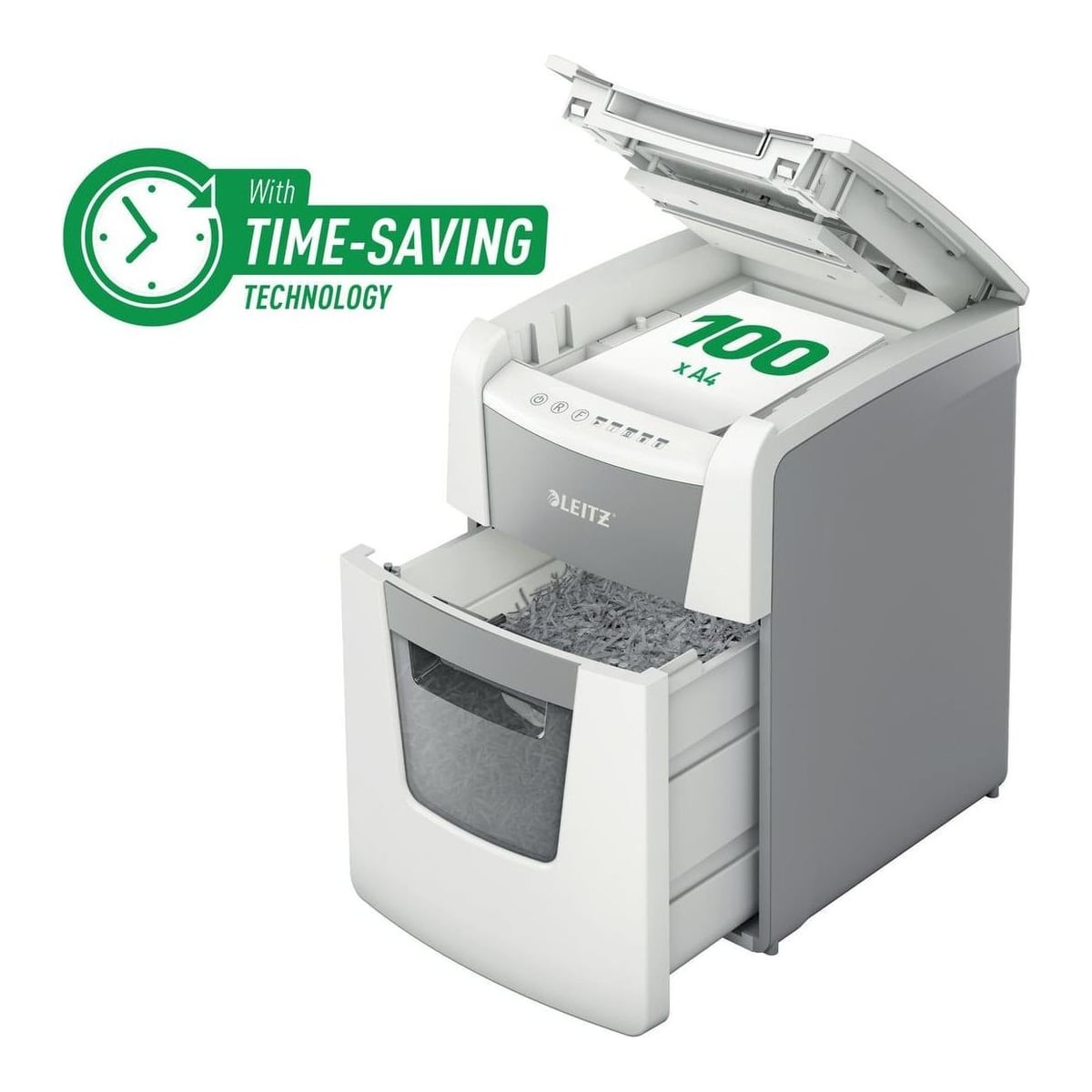 Distrugator Automat Doc Iq Small Office Cross-cut 100 Coli P4 Leitz