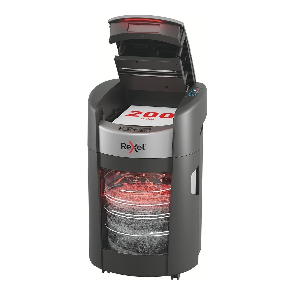 Distrugator Automat Shredmax 200X P4 Cross-cut 200 Coli Rexel