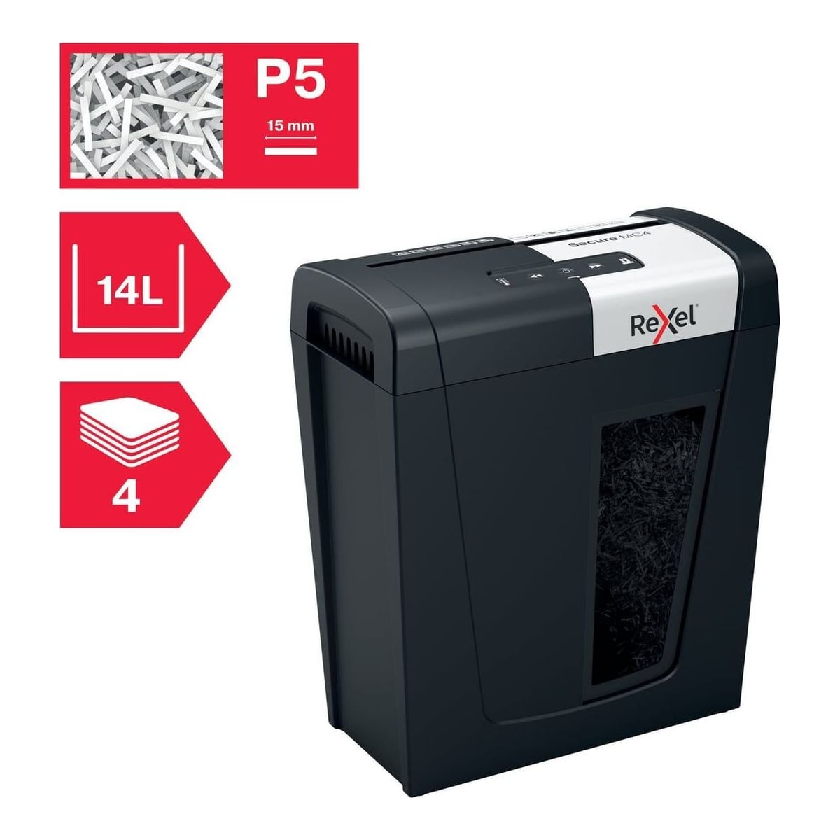 Distrugator Doc Manual Secure MC4 Micro-cut Rexel