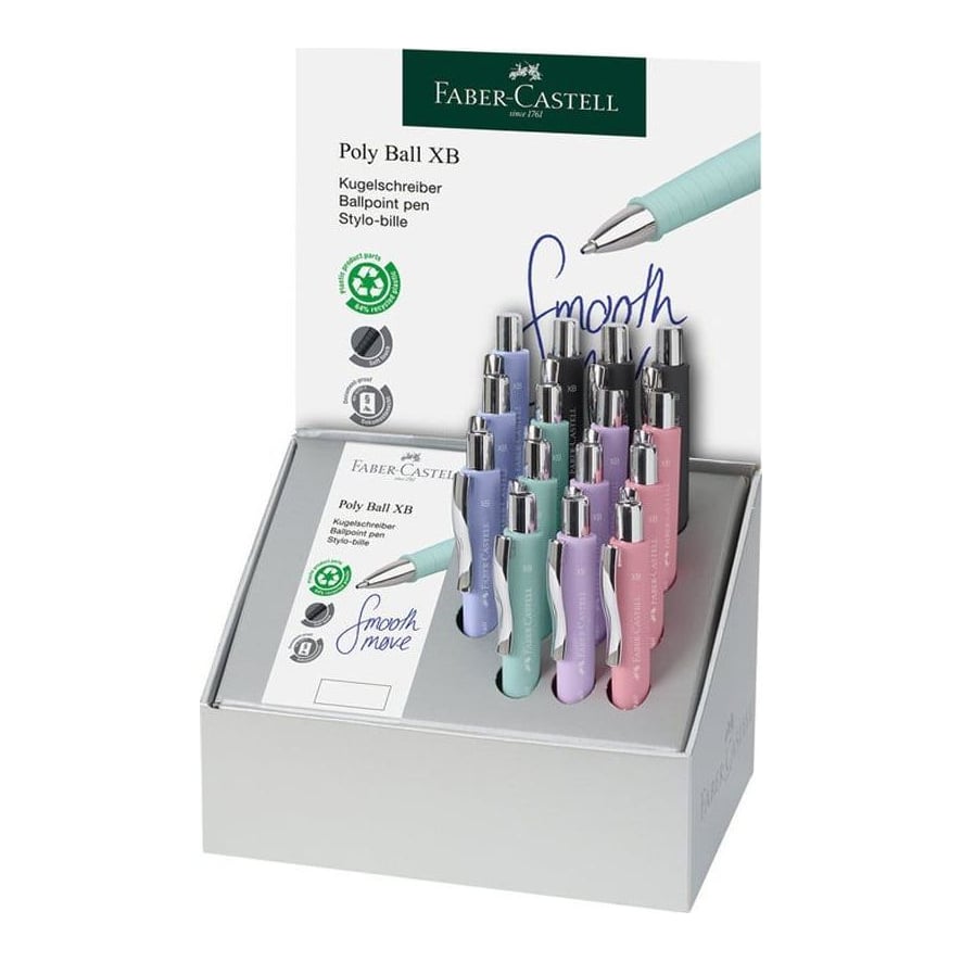 Display 15 Buc Pix Poly Ball Xb Faber-castell