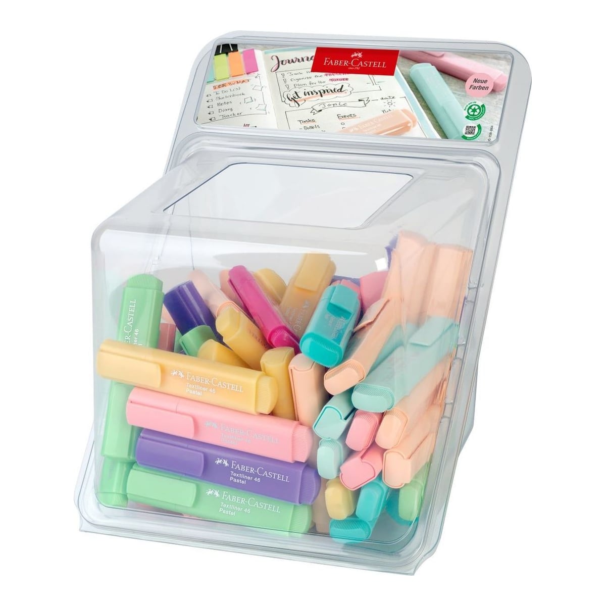 Display 100 Buc Textmarker Pastel 2024 Faber-castell
