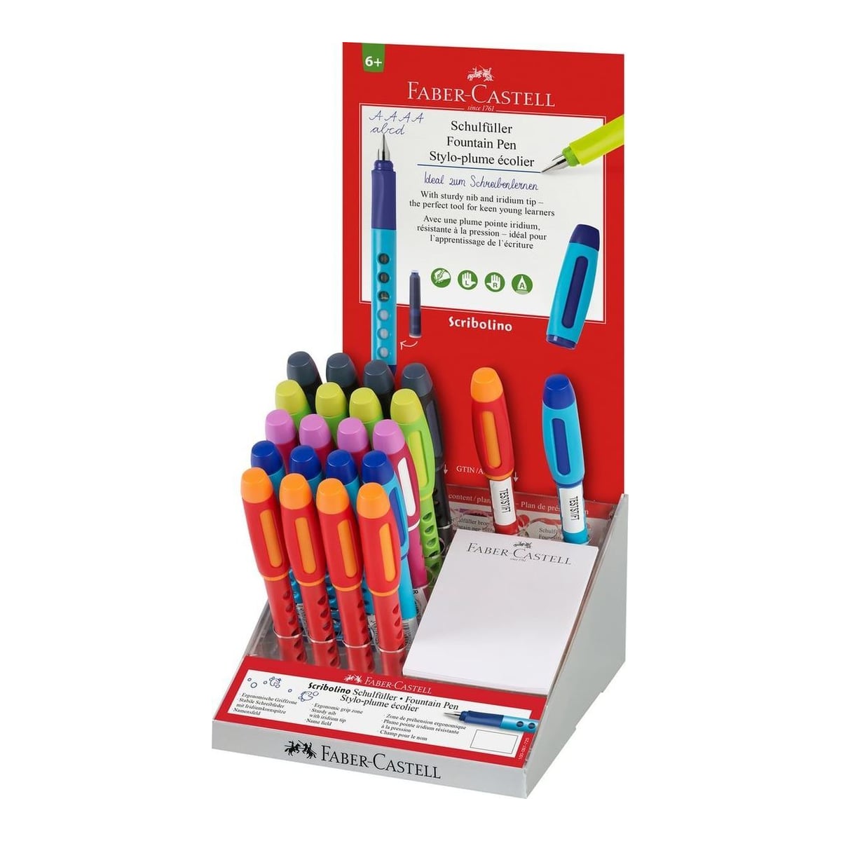 Display 20+2 Buc Stilou Scolar Faber-castell