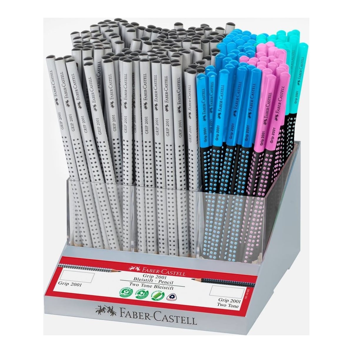 Display 216 Buc Creion Grafit Grip 2001 Faber-castell