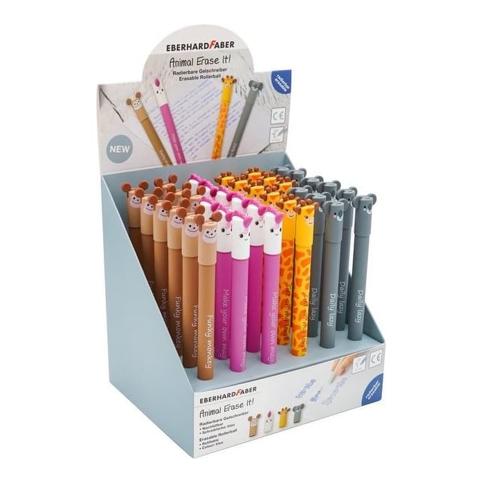 Display 36 Rollere 0.7 Mm Albastru Erasable Editia 2025 Eberhard Faber