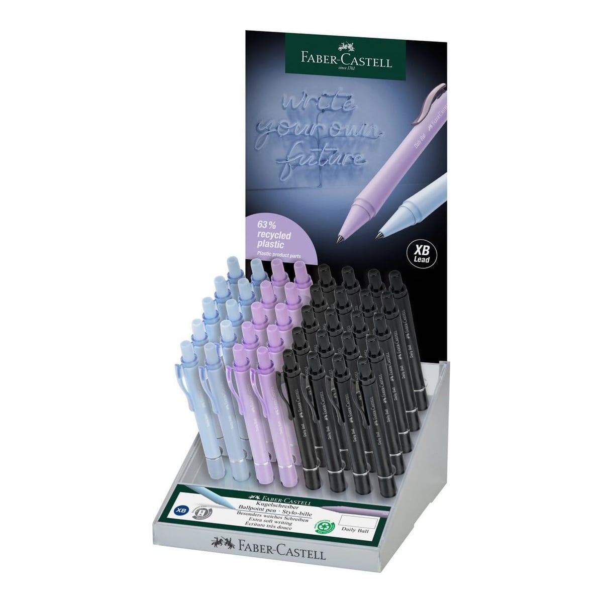 Display 40 Buc Pix Cu Mecanism Xb Daily Faber-castell