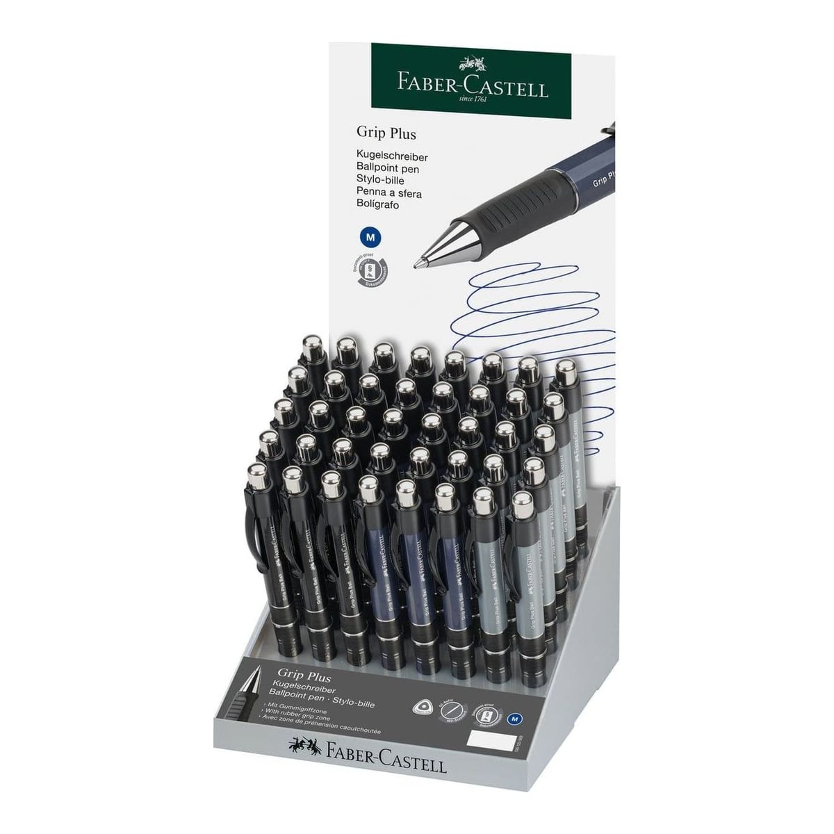 Display 40 Pixuri Grip Plus Faber-castell