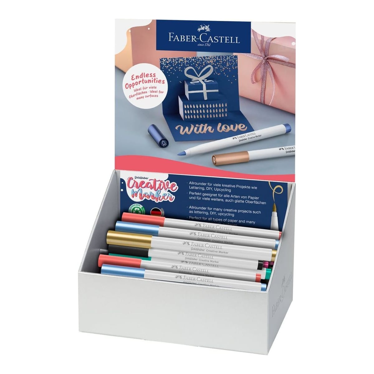 Display 50 Markere Creative Goldfaber B Faber-castell