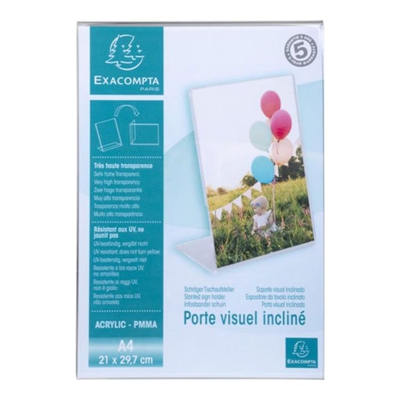Display Prezentare A4 Portret L Exacompta