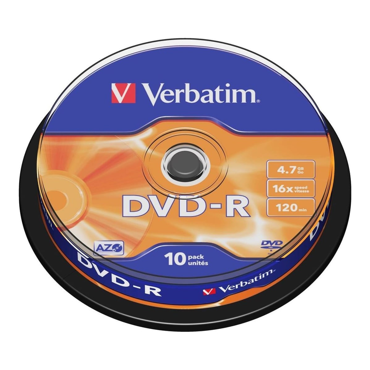 Dvd-r 10/Set Verbatim 4.7 GB 16X 43523