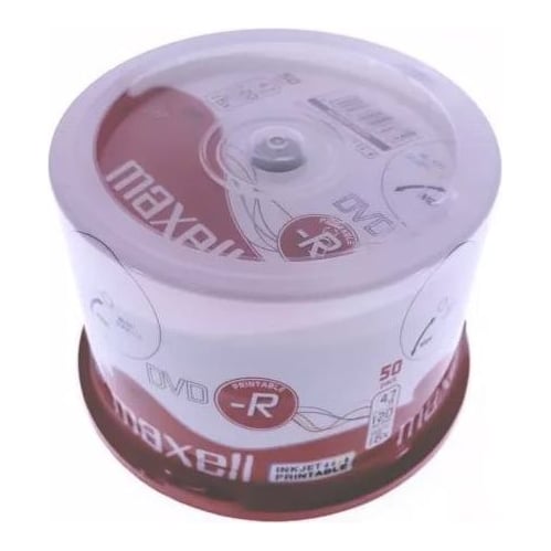 Dvd-r Printabil 50/Set 4.7 GB 16X Cake BOX Maxell