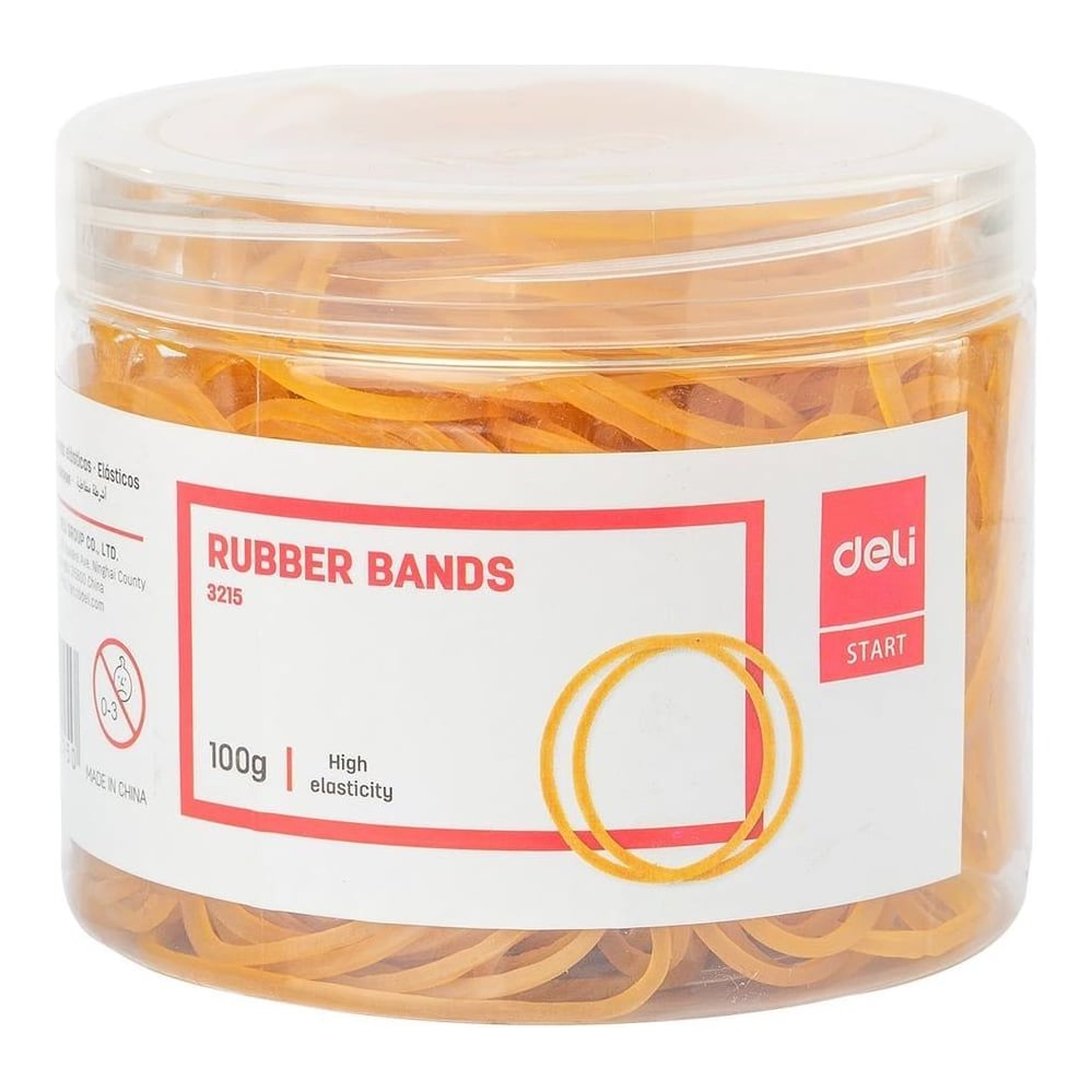 Elastice Bani 100G Cutie Plastic Deli