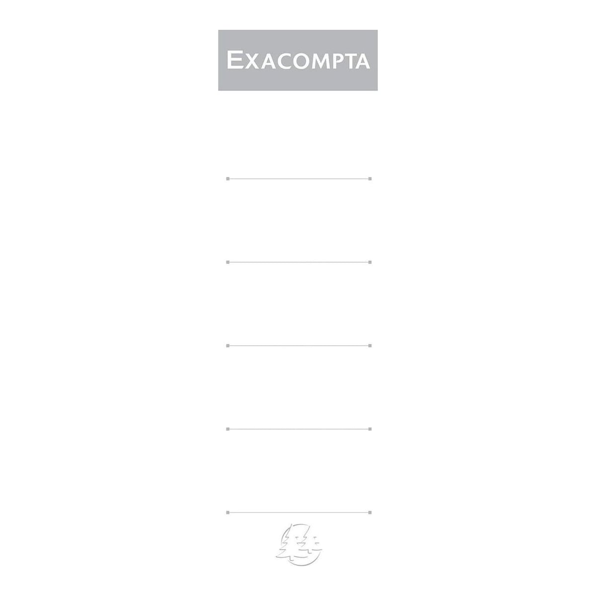 Etichete Biblioraft 7.5 Cm 10/Set Exacompta