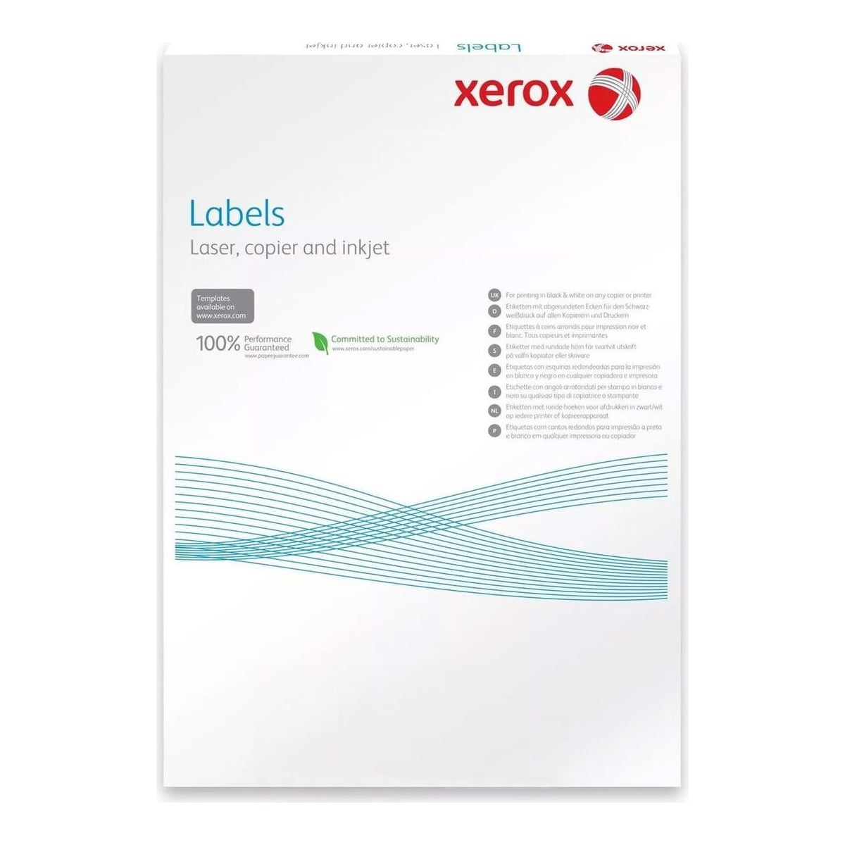 Xerox Etichete Colotech Superlucios 1/SRA3 160G 250/Top Colturi Drepte