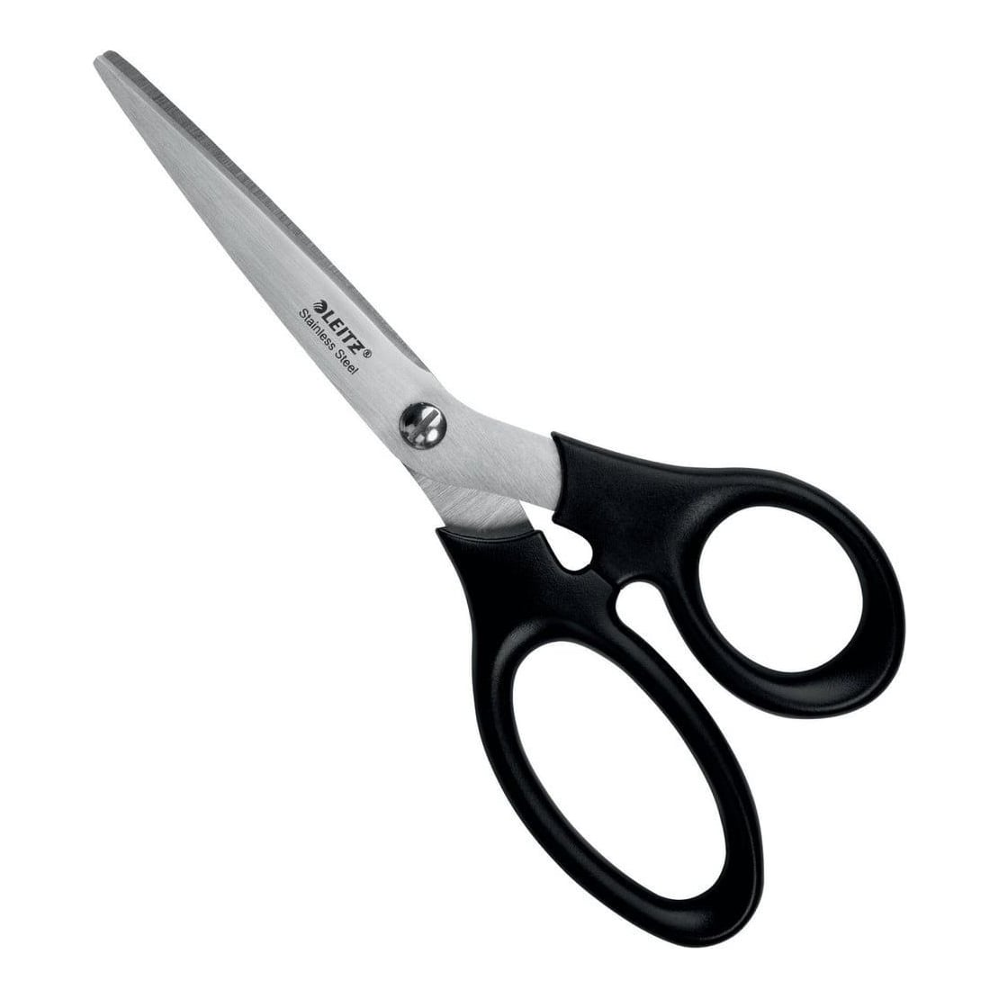 Foarfeca Birou 18.5CM Neagra Otel Inoxidabil Leitz