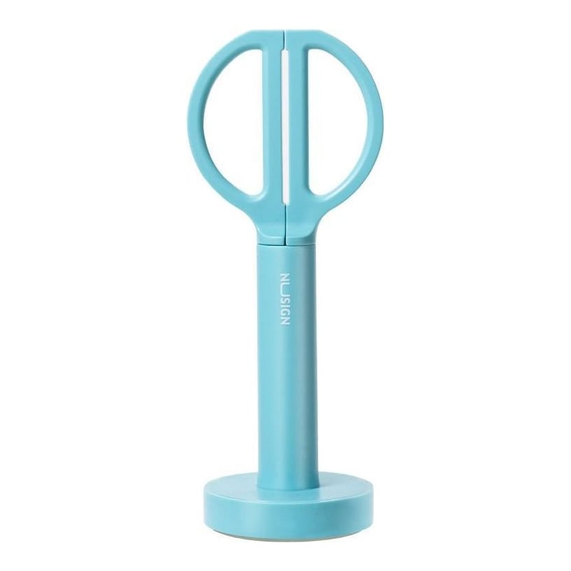 Foarfeca Birou Cu Suport 18CM Albastra Nusign Deli