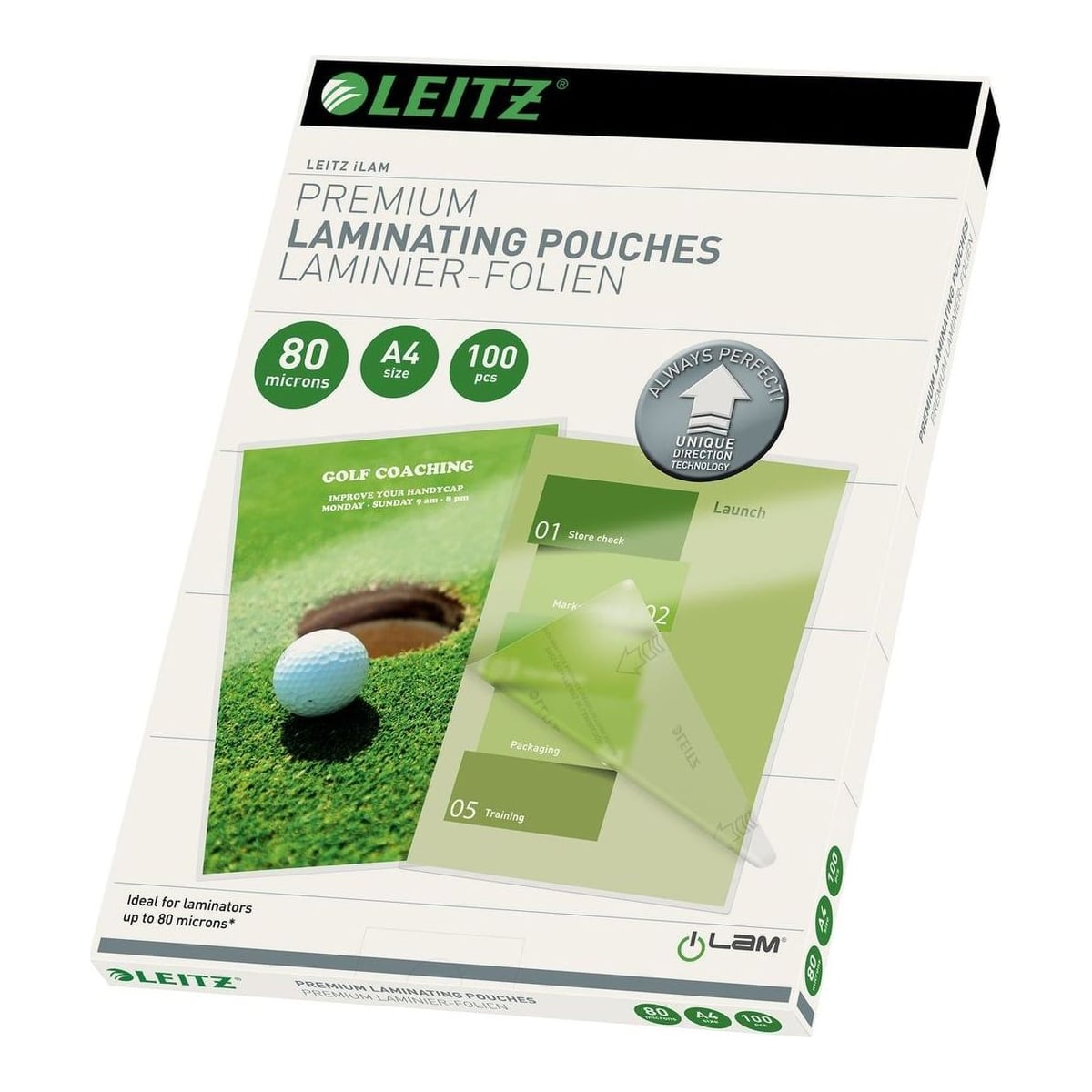 Folie A4 80 Microni 100/Top Udt Leitz