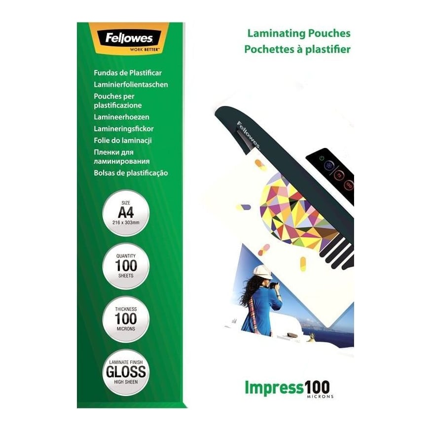 Folie A4 100 Microni 100/Top Fellowes