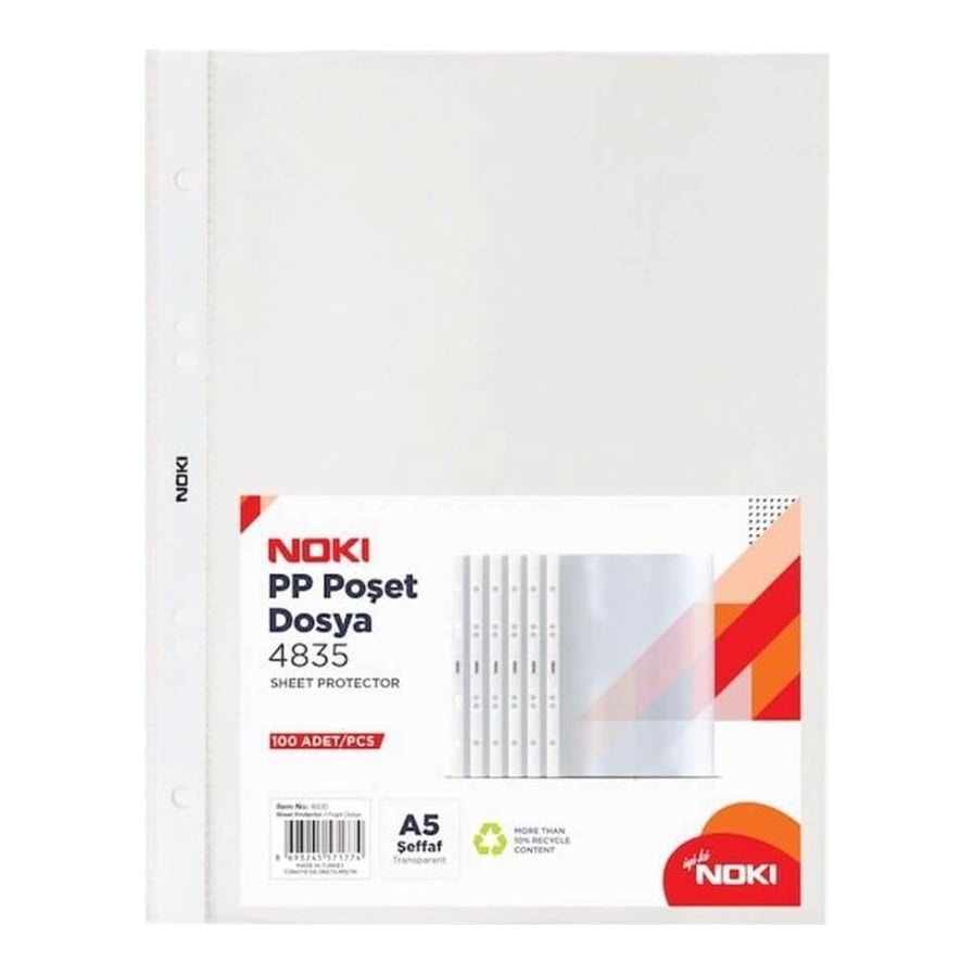 Folie Protectie A5 100/Set Noki